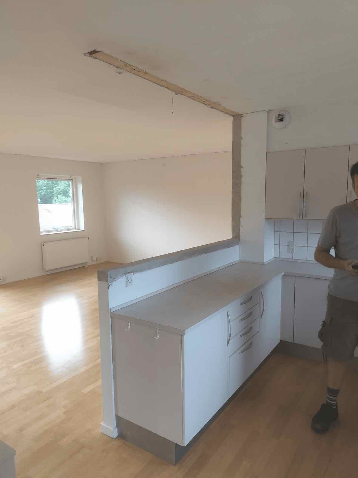 Indvendig renovering — gennemført finish